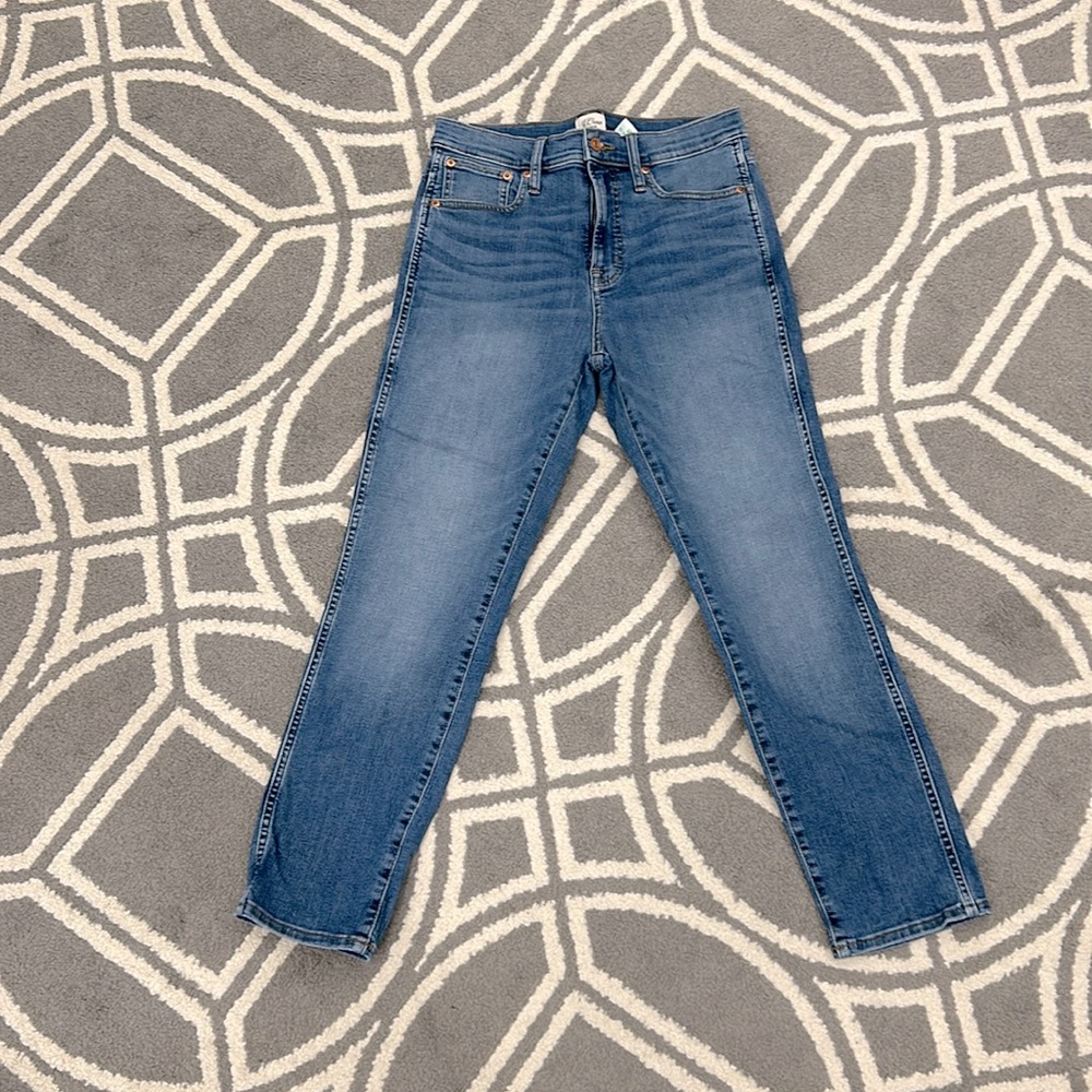 J crew ankle straight jeans